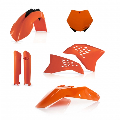 KIT PLÁSTICOS COMPLETO ACERBIS KTM SX / SX-F 2007-2010 LARANJA